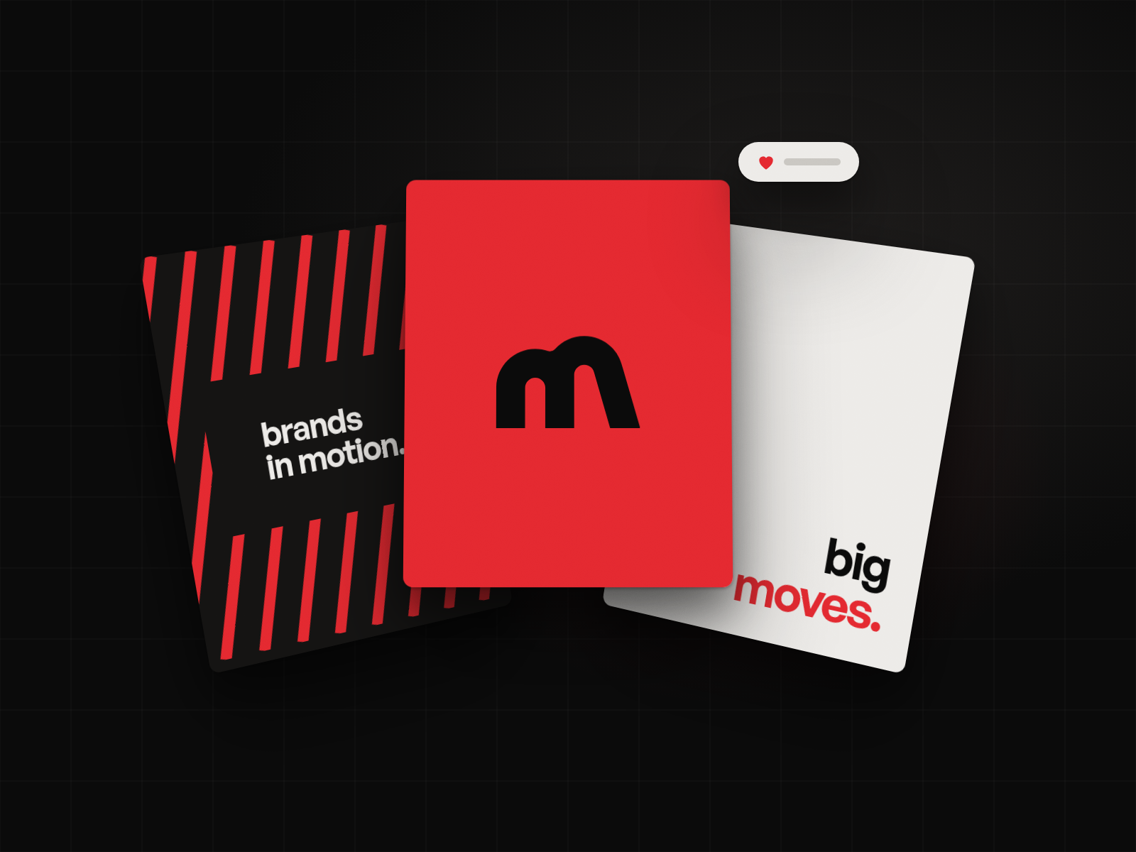 Concept frame for social media: a phone and a set of posts. Not a client project.